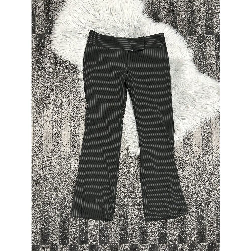 Star City Women's Pinstripe Black Dress Pants Size‎ 9